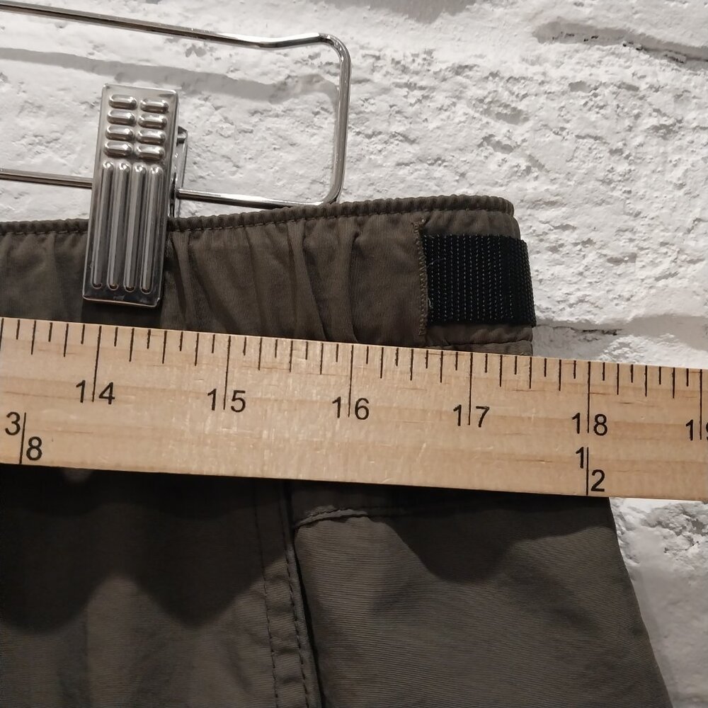 REI Convertible Pants Shorts Mens XL Green Zip Off Nylon Cargo Hiking W35 L31 - Picture 10 of 15